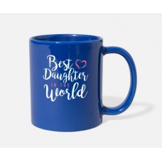 Best Daughter Royal Blue Mugs